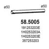 VW 1H0253203A Exhaust Pipe